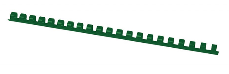 Пружина пластикова зелена d-12мм OFFICE PRODUCTS 20241215-02, 100 шт/уп